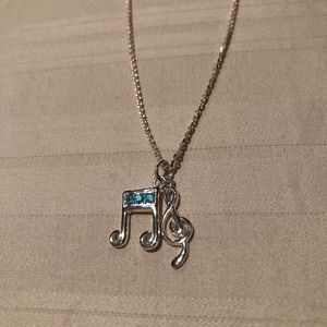 Music Note & Staff Necklace